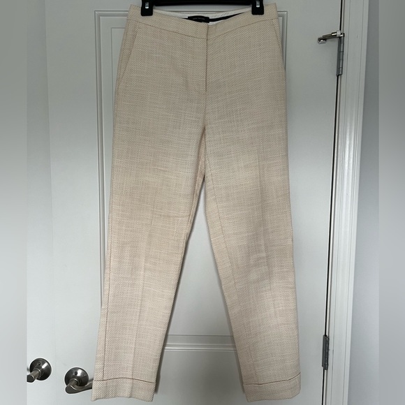 Ann Taylor Textured Ankle Work Pants - Picture 3 of 8